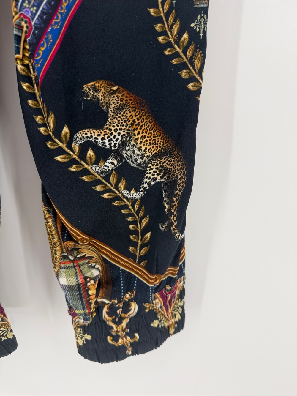 CAMILLA Dining Hall‎ Darling Silk Jogger Pants Small Designer Resort Luxe - Picture 4 of 12